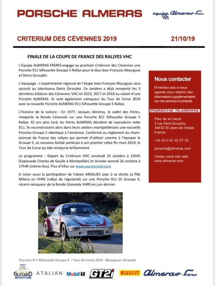 Critérium des Cévennes 2019