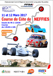 Course de côte Neffiès 2017